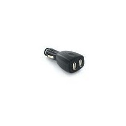 Strax Chargeur double USB / allume-cigare 