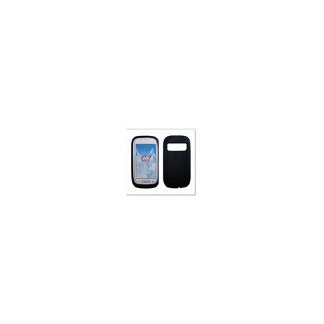 Housse en silicone noir Nokia C7 pour Nokia C7