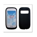 Housse en silicone noir Nokia C7 pour Nokia C7