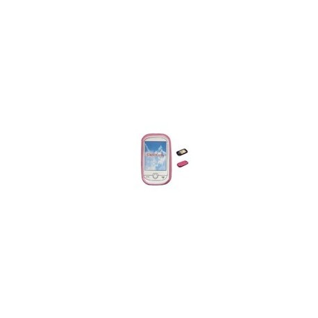 Housse Silicone rose pour Samsung S3650 Corby