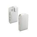 Housse de protection cuir blanc pour Samsung omnia 7