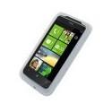 Housse Silicone blanc pour HTC 7 Trophy