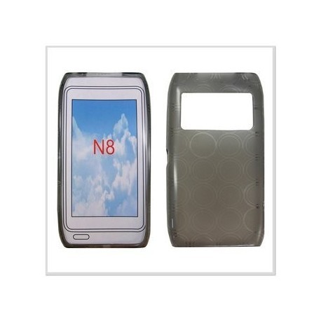 Silicone noir tpu pour Nokia N8