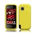 Etui silicone jaune pour Nokia 5230