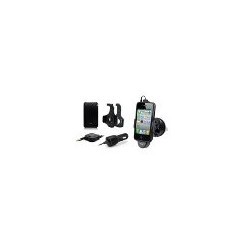 Dexim DCA215 Support de voiture avec recharge + audio - Phone 4 /3G/3GS