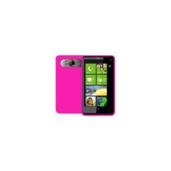 Housse en silicone rose pour Samsung Omnia 7 I8700