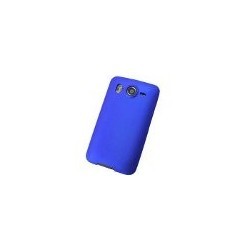 Coque de protection dur rigide bleu pour Htc Desire Hd