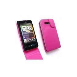 Housse de protection à clapet Rose HTC HD Mini T5555 ARIA G9