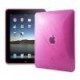 Etui Silicone en Tpu Rose pour Ipad 2