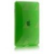 Housse etui silicone vert dur en tpu pour Ipad 2