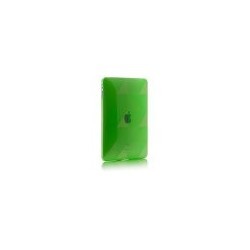 Housse etui silicone vert dur en tpu pour Ipad 2