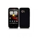 Housse etui silicone noir pour Htc Incredible S