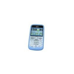Housse silicone Bleu Pour Nokia E5