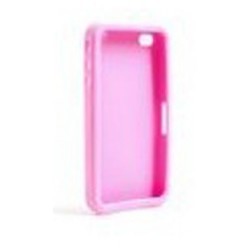 Etui en silicone rose pour Iphone 4