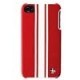 Coque en cuir trexta Snap it on iPhone Racing 3R on White