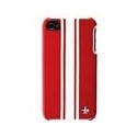Coque en cuir trexta Snap it on iPhone Racing 3R on White
