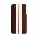 coque en cuir trexta snap on wood series modele WENGE