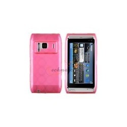 Silicone rose tpu pour Nokia N8