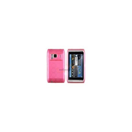 Silicone rose tpu pour Nokia N8