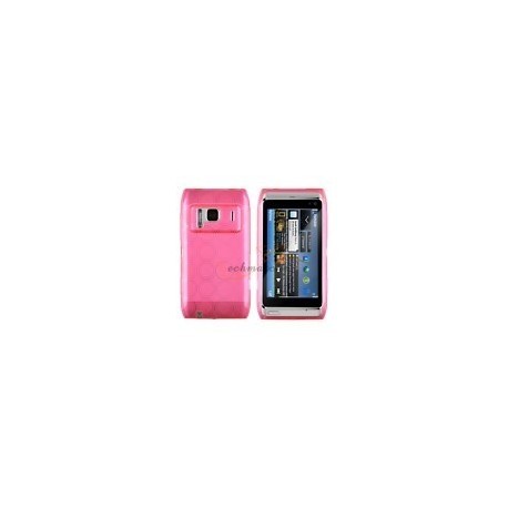 Silicone rose tpu pour Nokia N8