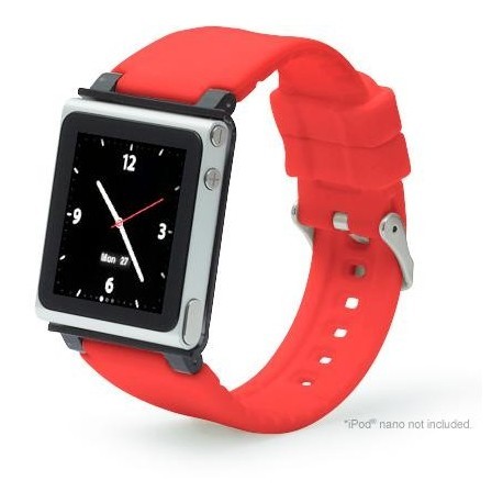 iWatchz Systéme Rouge Transformez votre iPod NANO 6 en véritable montre