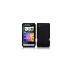 Housse en etuis silicone noir pour Htc Salsa