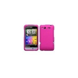 Housse en etuis silicone rose pour Htc Salsa