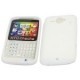 Silicone blanche htc chacha