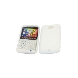 Silicone blanche htc chacha