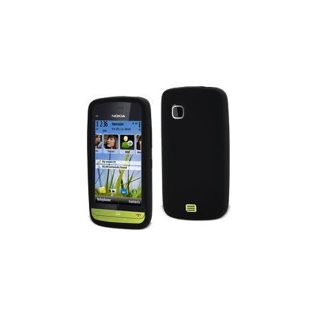 Coque Silicone Noir pour Nokia C5-03