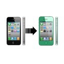 Kit de conversion écran et vitre arrière Iphone 4 vert