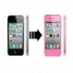 Kit de conversion écran et vitre arrière Iphone 4 rose