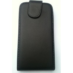 Housse pochette cuir noir pour HTC Radar