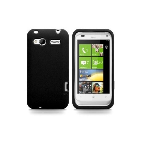 Coque silicone noir HTC Radar