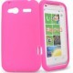 Coque silicone TPU HTC Radar rose