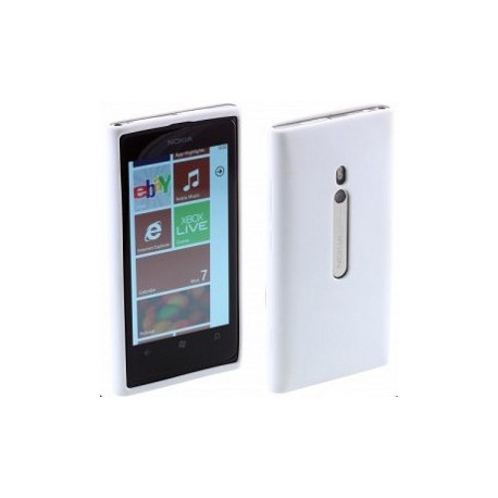 Coque silicone blanche Nokia Lumia 800