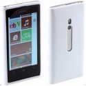 Coque silicone blanche Nokia Lumia 800