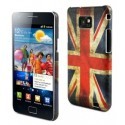 Coque vintage drapeau anglais pour Galaxy S2