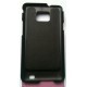 Housse pour Samsung Galaxy S2 violet style carbone