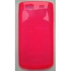 Coque silicone rose transparente Samsung Wave 3