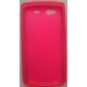 Coque silicone rose transparente Samsung Wave 3