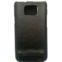 Housse ou étui carbone noir pour Galaxy S2 i9100