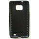 Coque Galaxy S2 bandes entrelacées - couleur noir