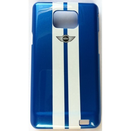 Coque Samsung Galaxy S2 Mini Racing Bleu