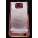 Housse carbone rose pour Samsung Galaxy S2 i9100