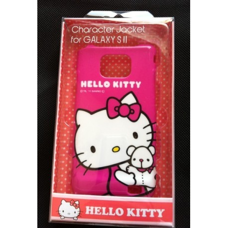 Coque Hello Kitty rose officielle pour Samsung Galaxy S2 i9100