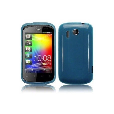 Silicone HTC Explorer - couleur bleu