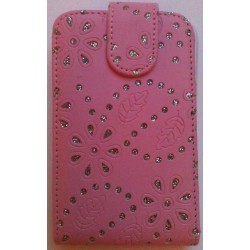 Housse rose strass Samsung Galaxy Pro