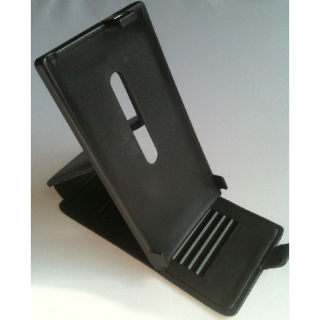 Housse support cuir pour Nokia Lumia 800