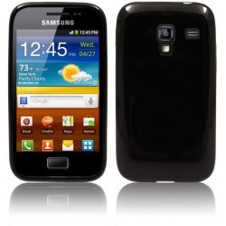 Coque silicone noir Samsung galaxy Ace 2